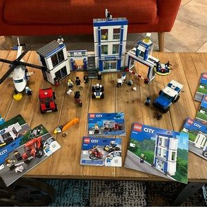 LEGO City sets 60246 and 60243